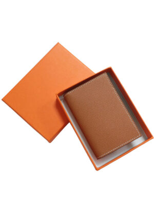 Leather Bifold Small Card Wallet