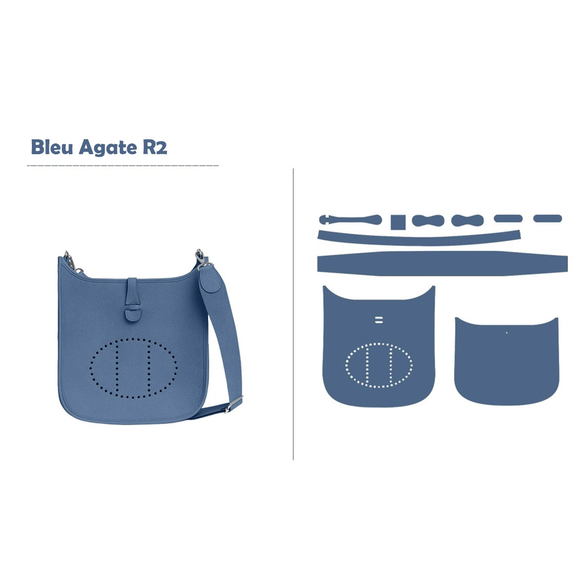 G8activist® Full Grain Leather Inspired Eveline 29 Bag DIY Kits - Image 15