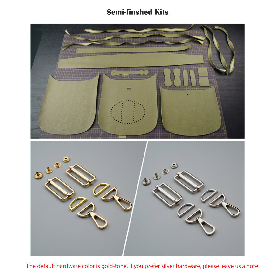 G8activist® Full Grain Leather Inspired Eveline 29 Bag DIY Kits - Image 5