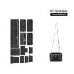 G8activist® Top Grain Leather Quilted Box Bag DIY Kits