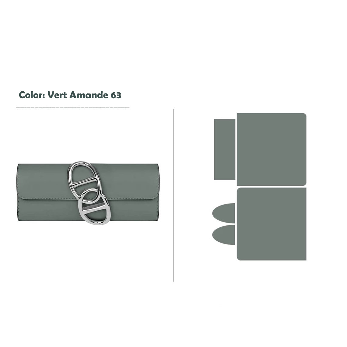 G8activist® Full Grain Leather Evening Clutch DIY Kit - Advanced DIY Kits - Image 20