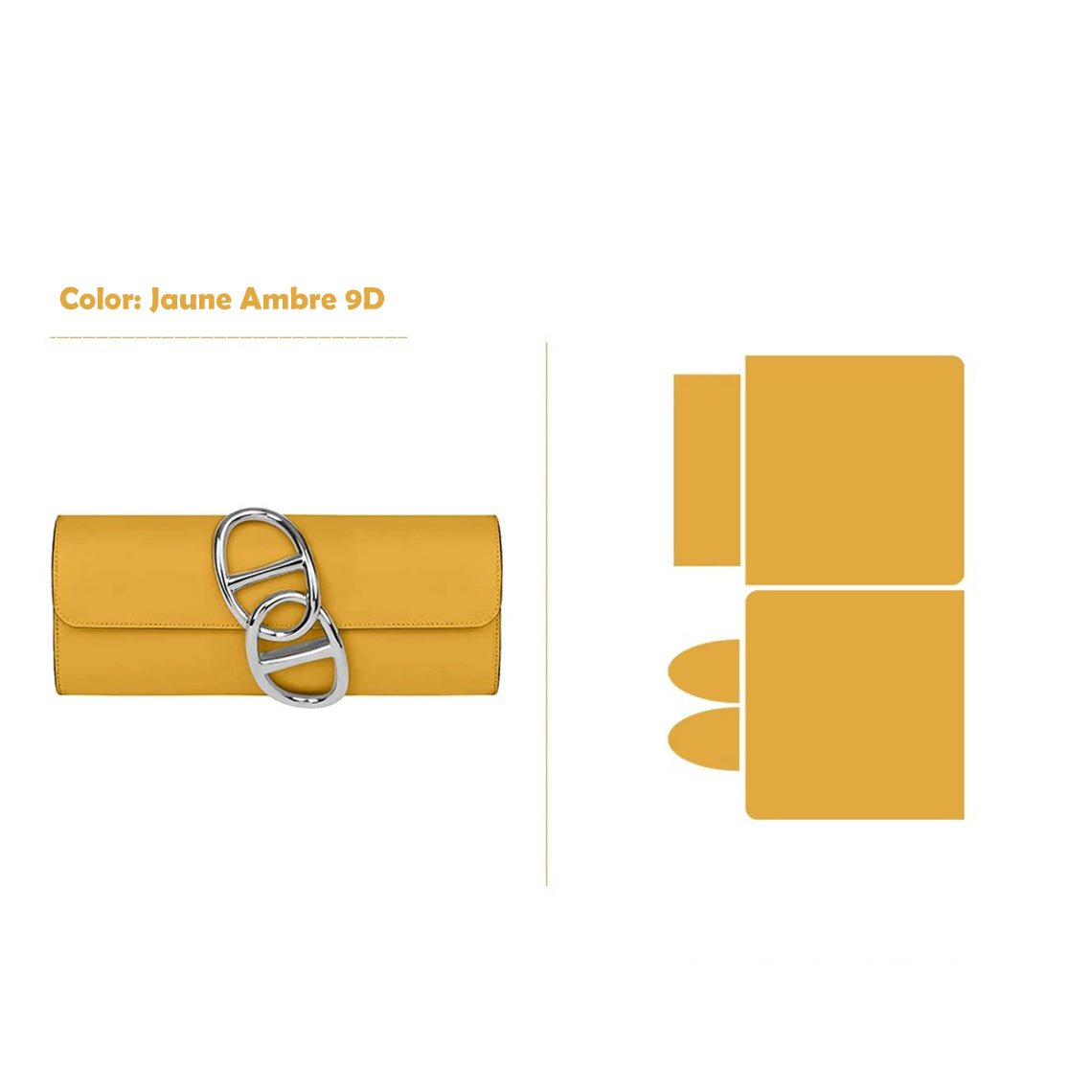 G8activist® Full Grain Leather Evening Clutch DIY Kit - Advanced DIY Kits - Image 24