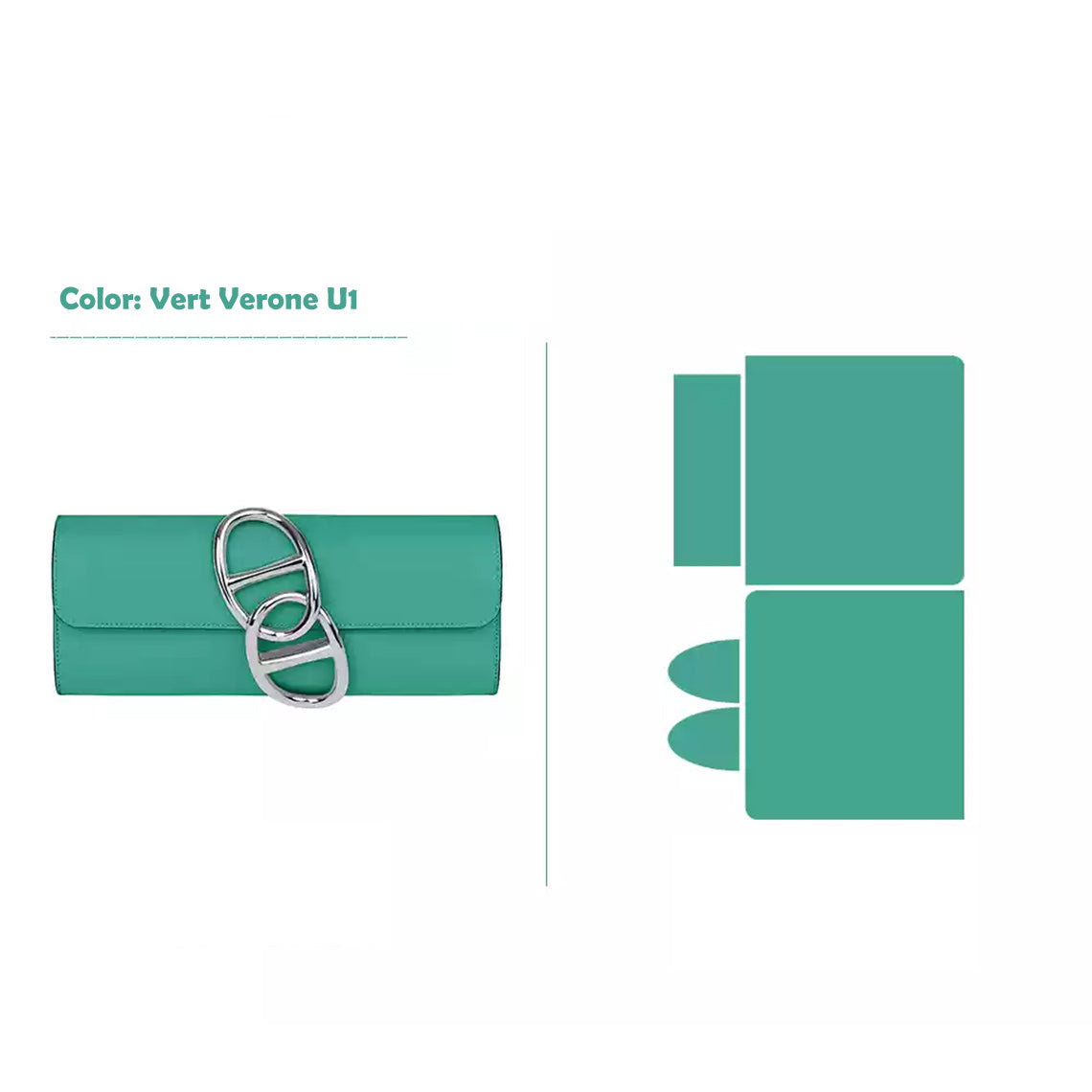 G8activist® Full Grain Leather Evening Clutch DIY Kit - Advanced DIY Kits - Image 26