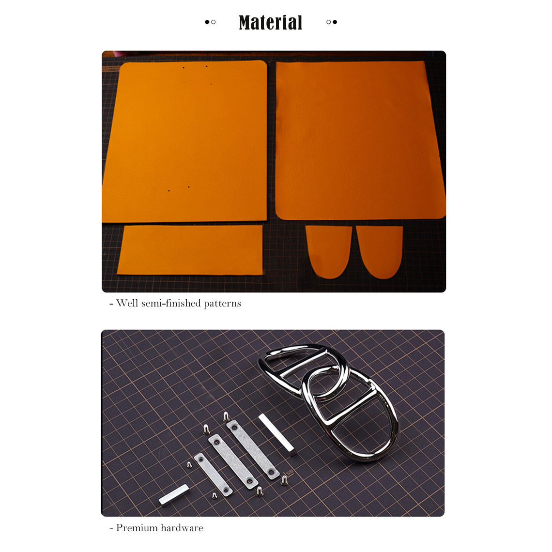 G8activist® Full Grain Leather Evening Clutch DIY Kit - Advanced DIY Kits - Image 7