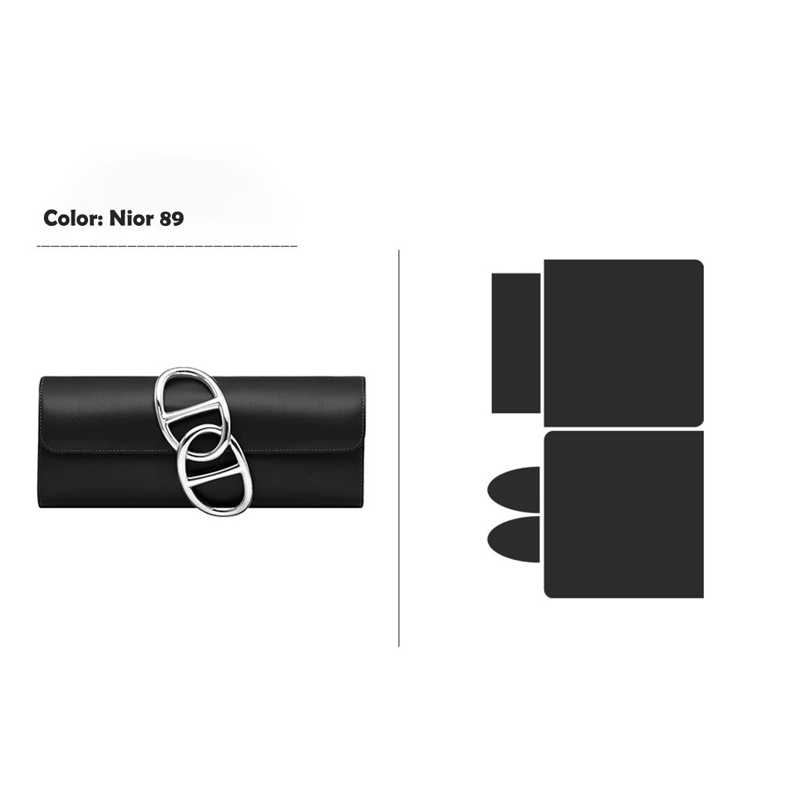 G8activist® Full Grain Leather Evening Clutch DIY Kit - Advanced DIY Kits - Image 8