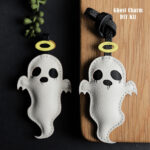 G8activist® Leather Little Ghost Charm DIY Kits
