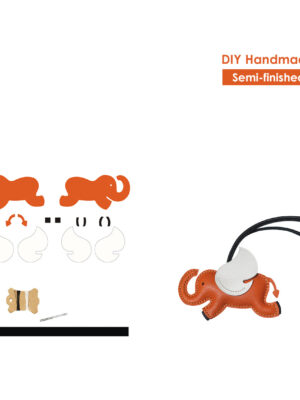 G8activist® Sheep Leather Elephant Charm DIY Kits