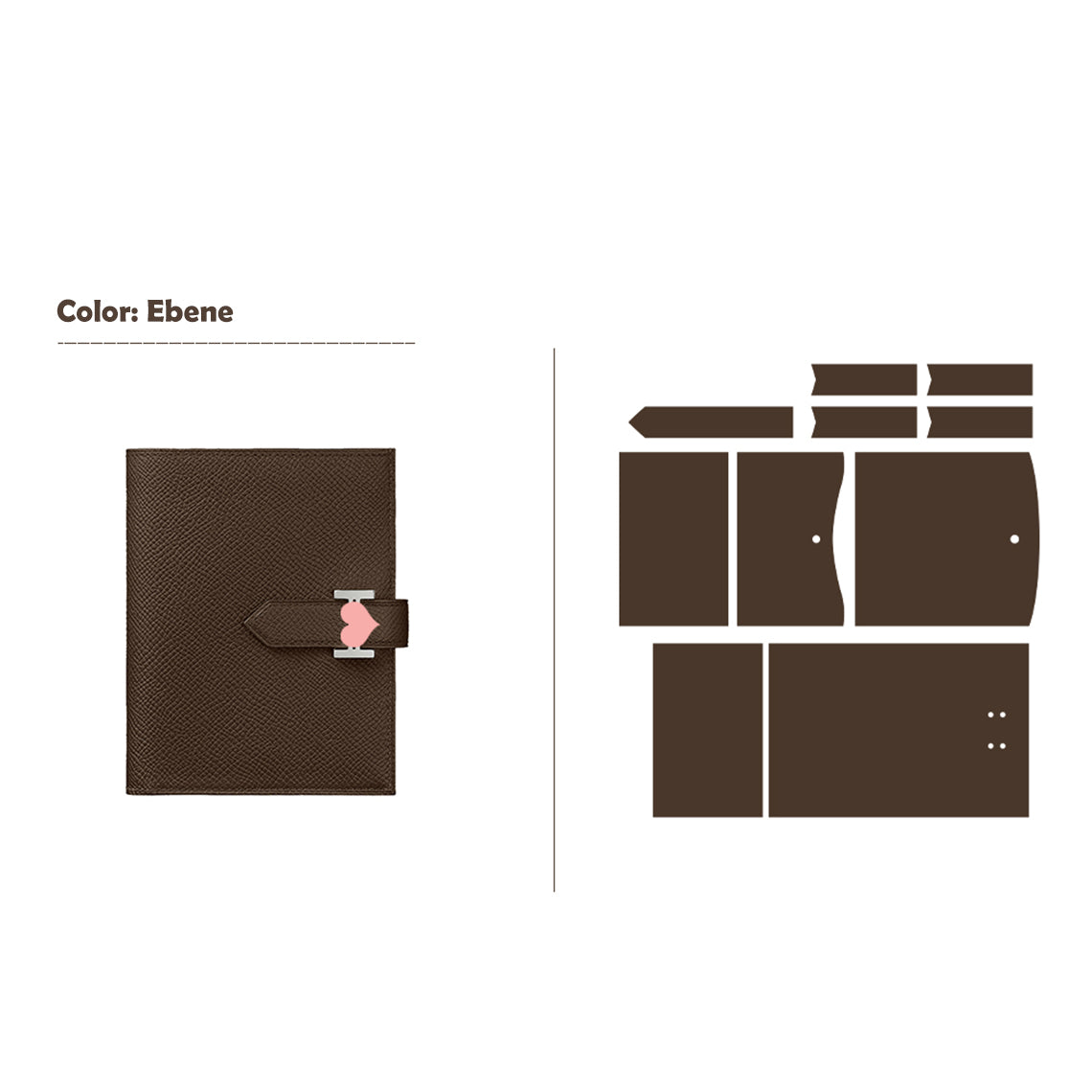 G8activist® Full Grain Leather Bearn Coin Wallet DIY Kits - Image 22