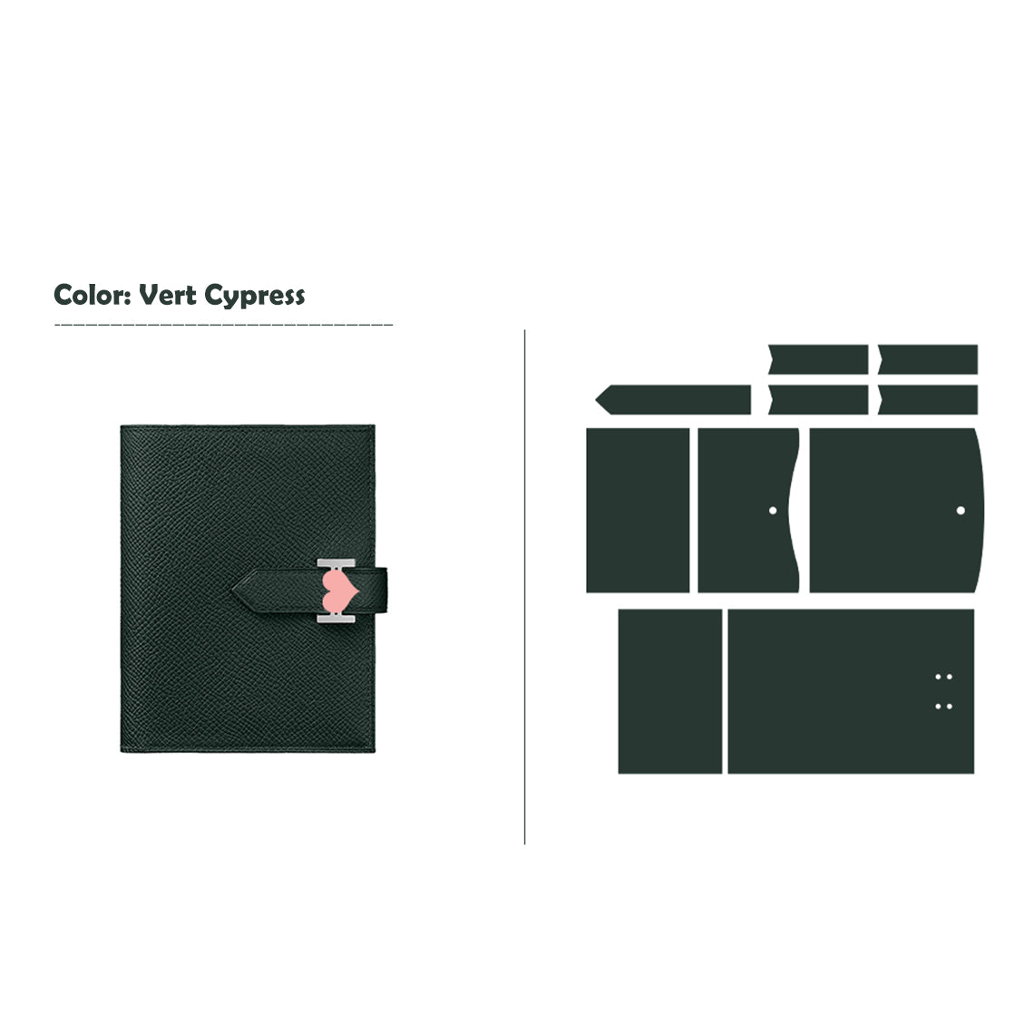 G8activist® Full Grain Leather Bearn Coin Wallet DIY Kits - Image 25