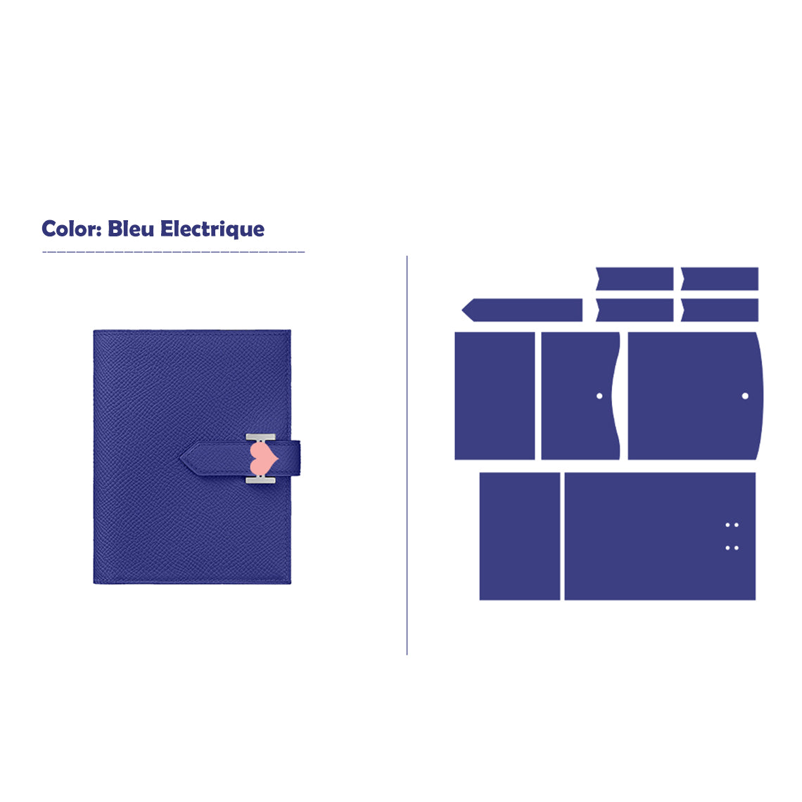 G8activist® Full Grain Leather Bearn Coin Wallet DIY Kits - Image 29