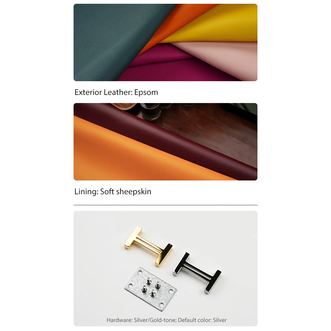 G8activist® Full Grain Leather Bearn Coin Wallet DIY Kits - Image 5