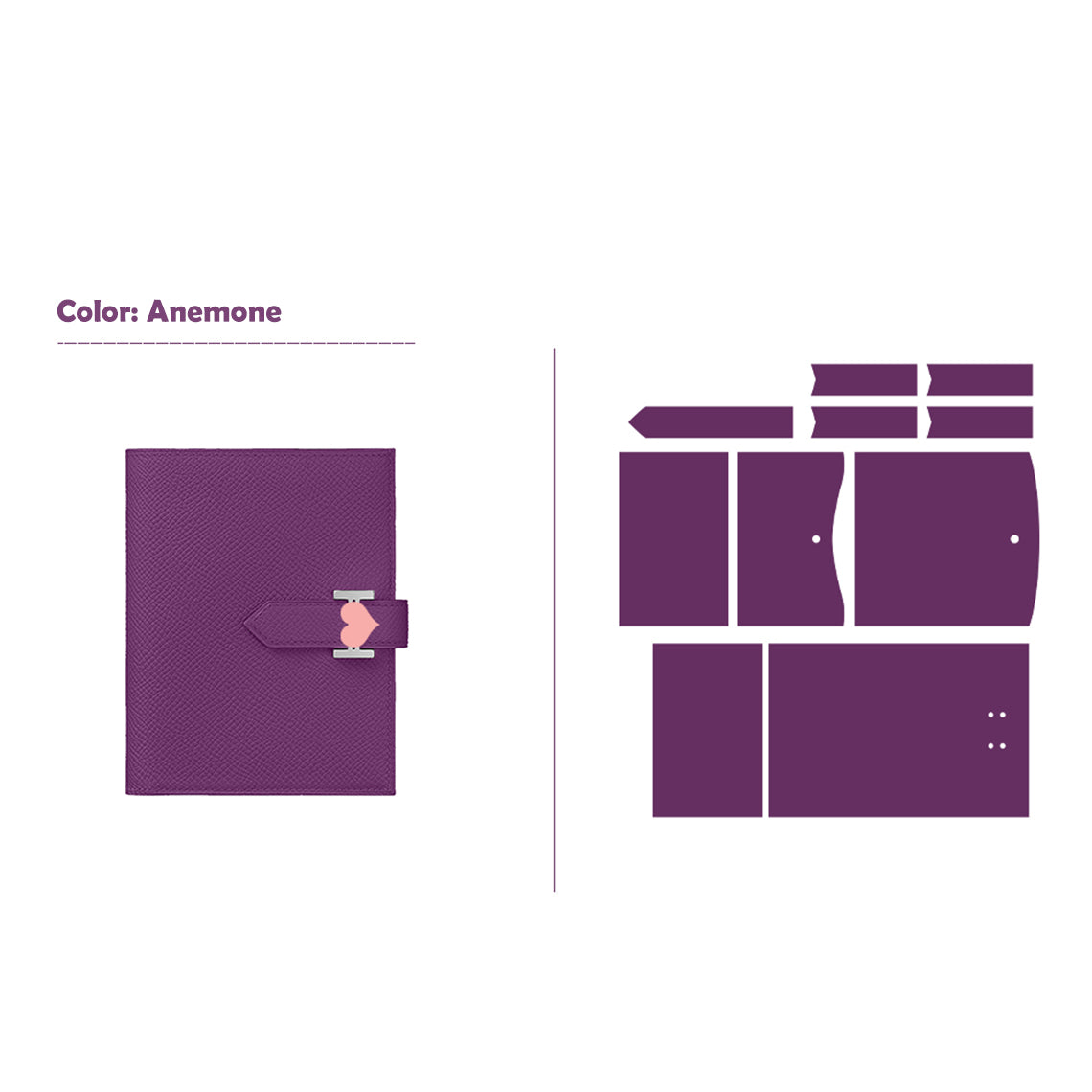 G8activist® Full Grain Leather Bearn Coin Wallet DIY Kits - Image 30