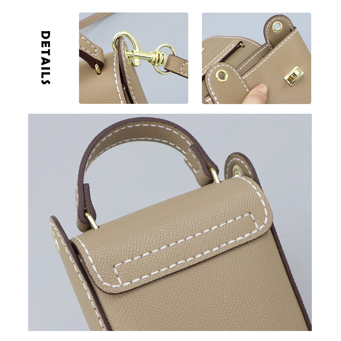 G8activist® Top Grain Leather Cell Phone Bag DIY Kits - Image 7