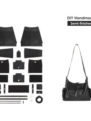 G8activist® Top Grain Leather Inspired Cargo Tote Bag DIY Kit