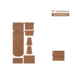 G8activist® Top Grain Leather Compact Coin Purse DIY Kits