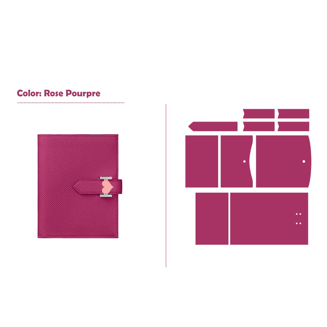 G8activist® Full Grain Leather Bearn Coin Wallet DIY Kits - Image 21