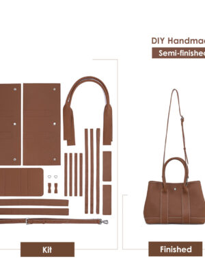 G8activist® Top Grain Leather Garden Handbag DIY Kit