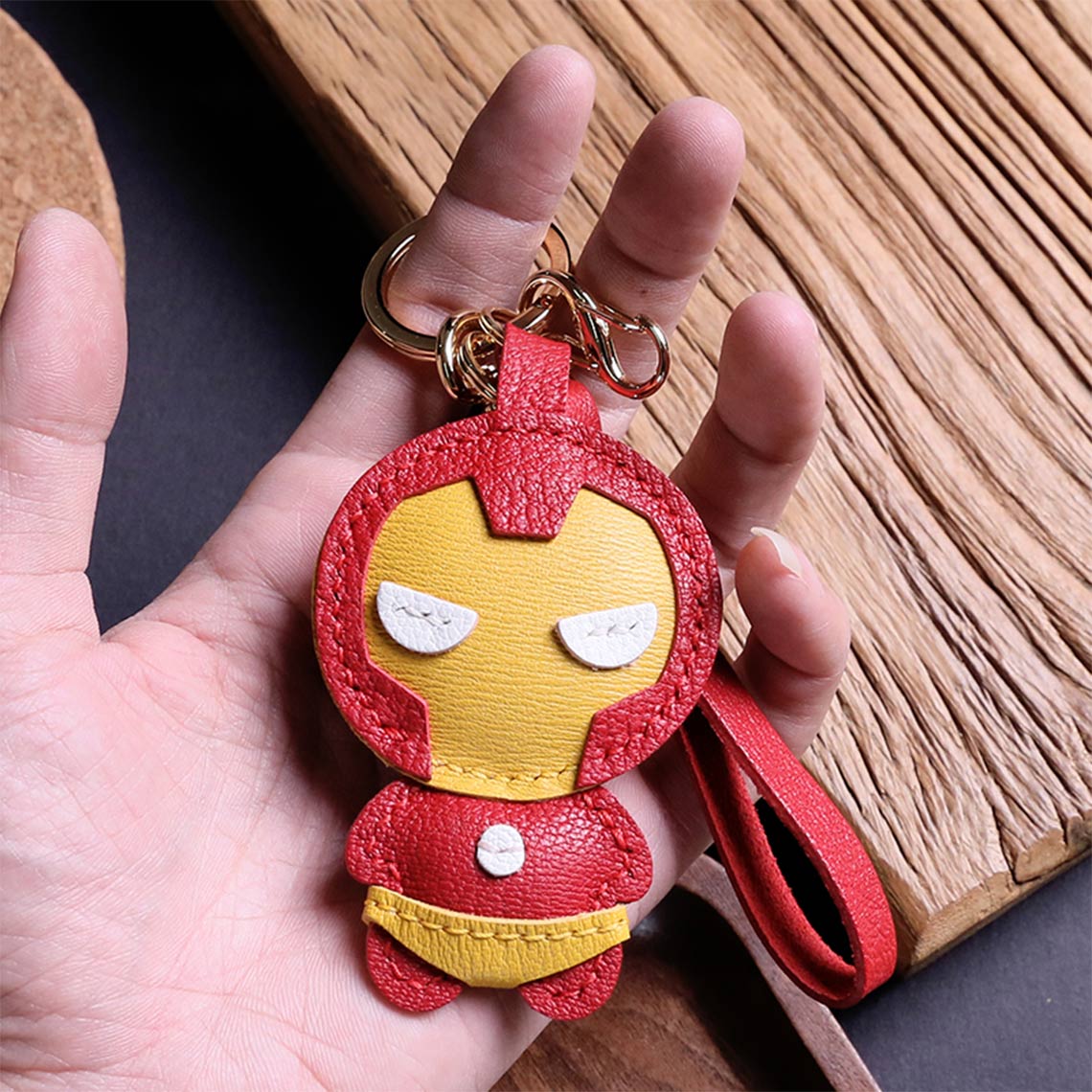 G8activist® Leather Iron Men Keychain DIY Kit - Image 6