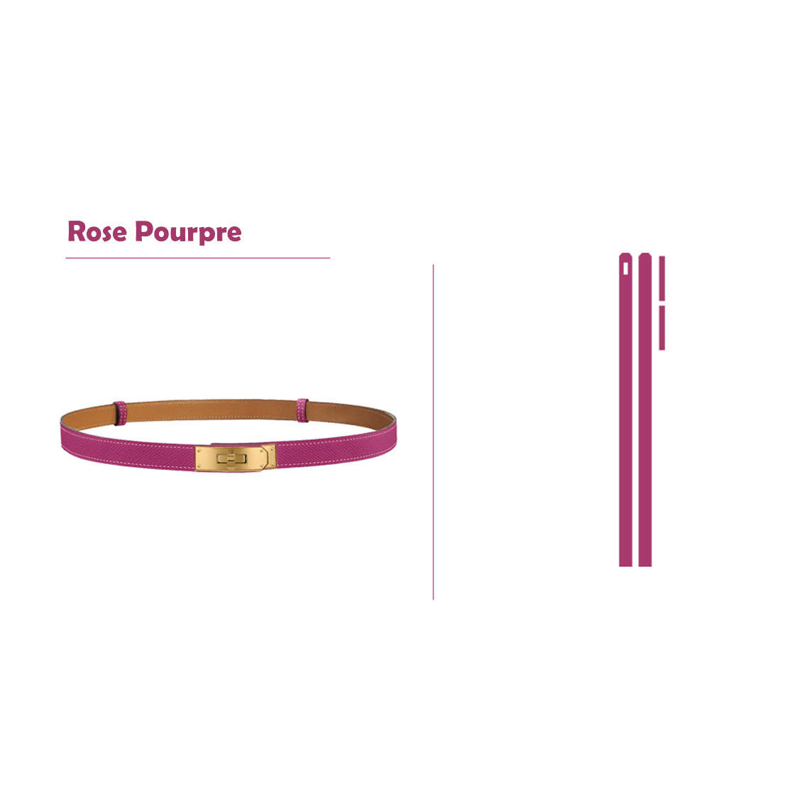 G8activist® Epsom Leather Inspired Kelli Slim Belt DIY Kits - Image 18