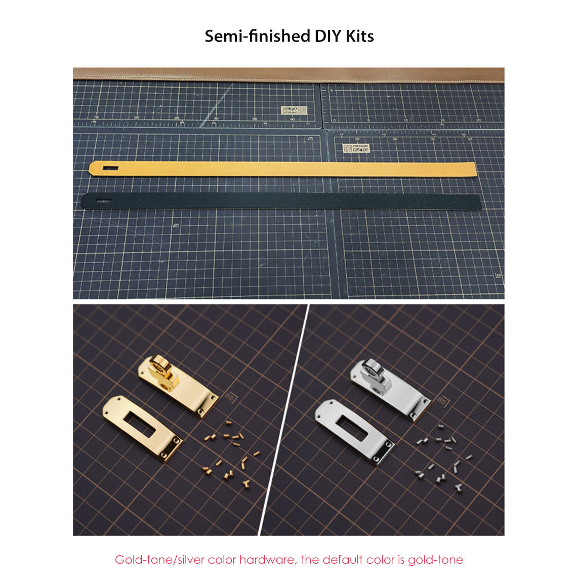 G8activist® Epsom Leather Inspired Kelli Slim Belt DIY Kits - Image 3