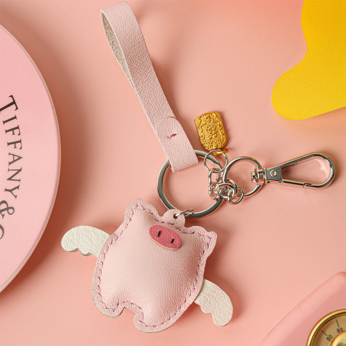 G8activist® Sheep Leather Piglet Keychain DIY Kit - Image 5