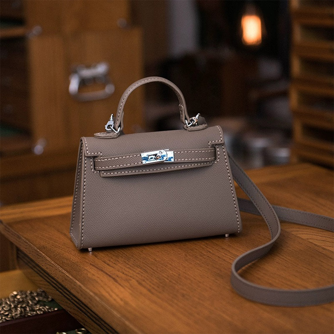 G8activist® Top Grain Leather Inspired Sellier Kylie Bag DIY Kit | Price Drop at Checkout - Image 21