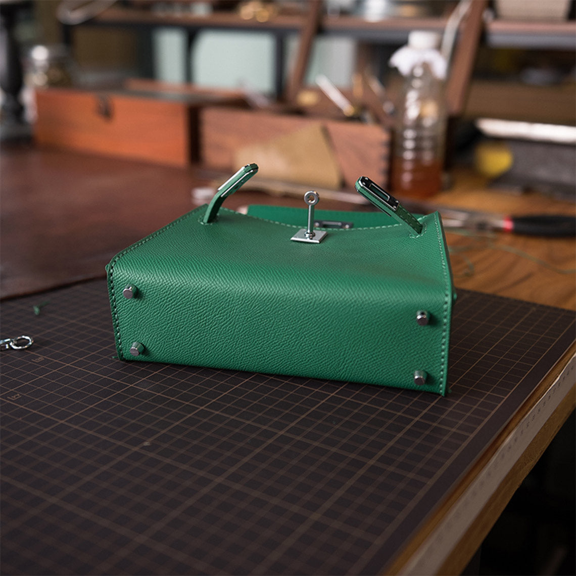 G8activist® Top Grain Leather Inspired Sellier Kylie Bag DIY Kit | Price Drop at Checkout - Image 20