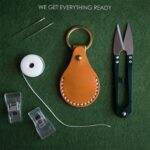 G8activist® Leather AirTag Keychain DIY Kit