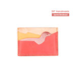 G8activist® Top Grain Leather Dinosaur Card Holder DIY Kit