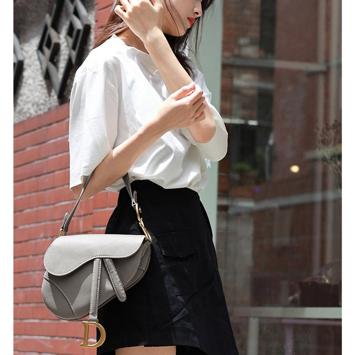 G8activist® Lady Leather Crossbody Saddle Bag DIY Kit | Price Drop at Checkout - Image 8