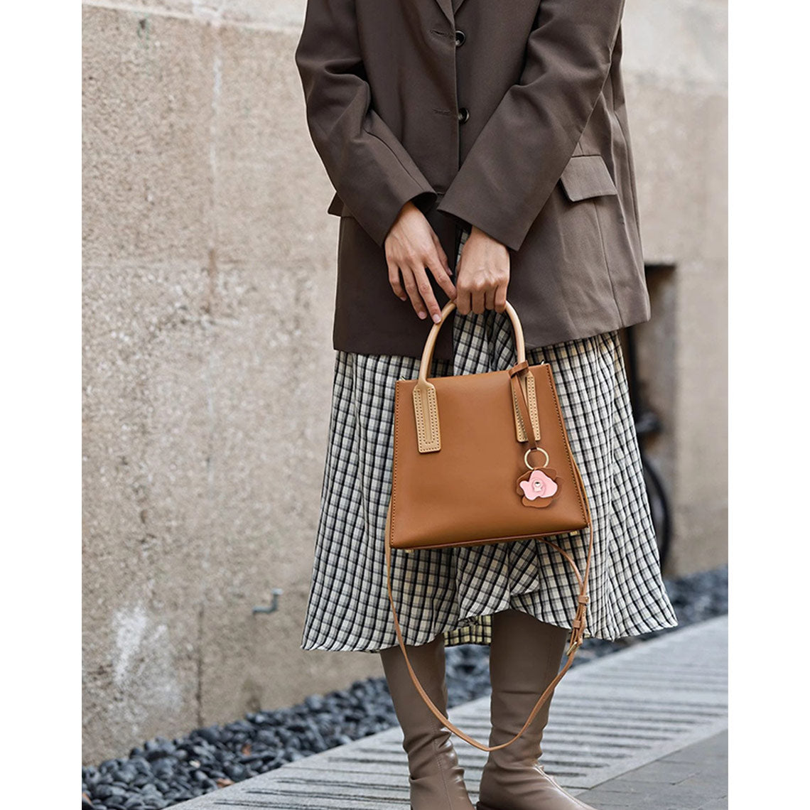 G8activist® Leather Women Top Handles Handbag DIY Kit - Image 3