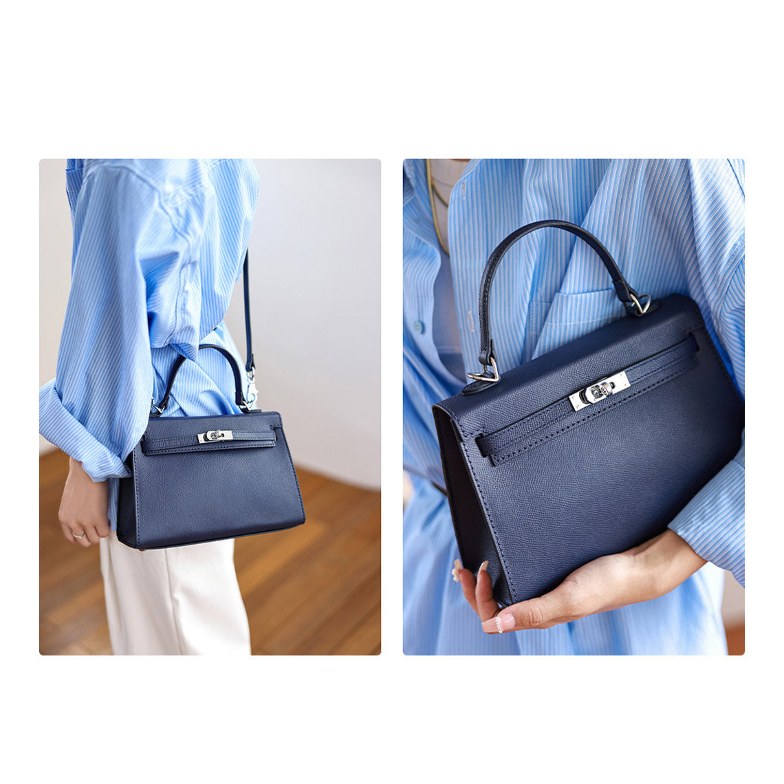 G8activist® Top Grain Leather Inspired Sellier Kylie Bag DIY Kit | Price Drop at Checkout - Image 8