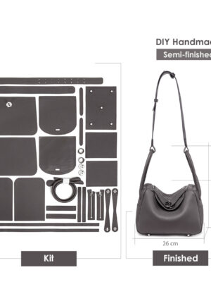 Top Grain Leather Fashion Lindi Handbag DIY Kit | Price Drop at Checkout
