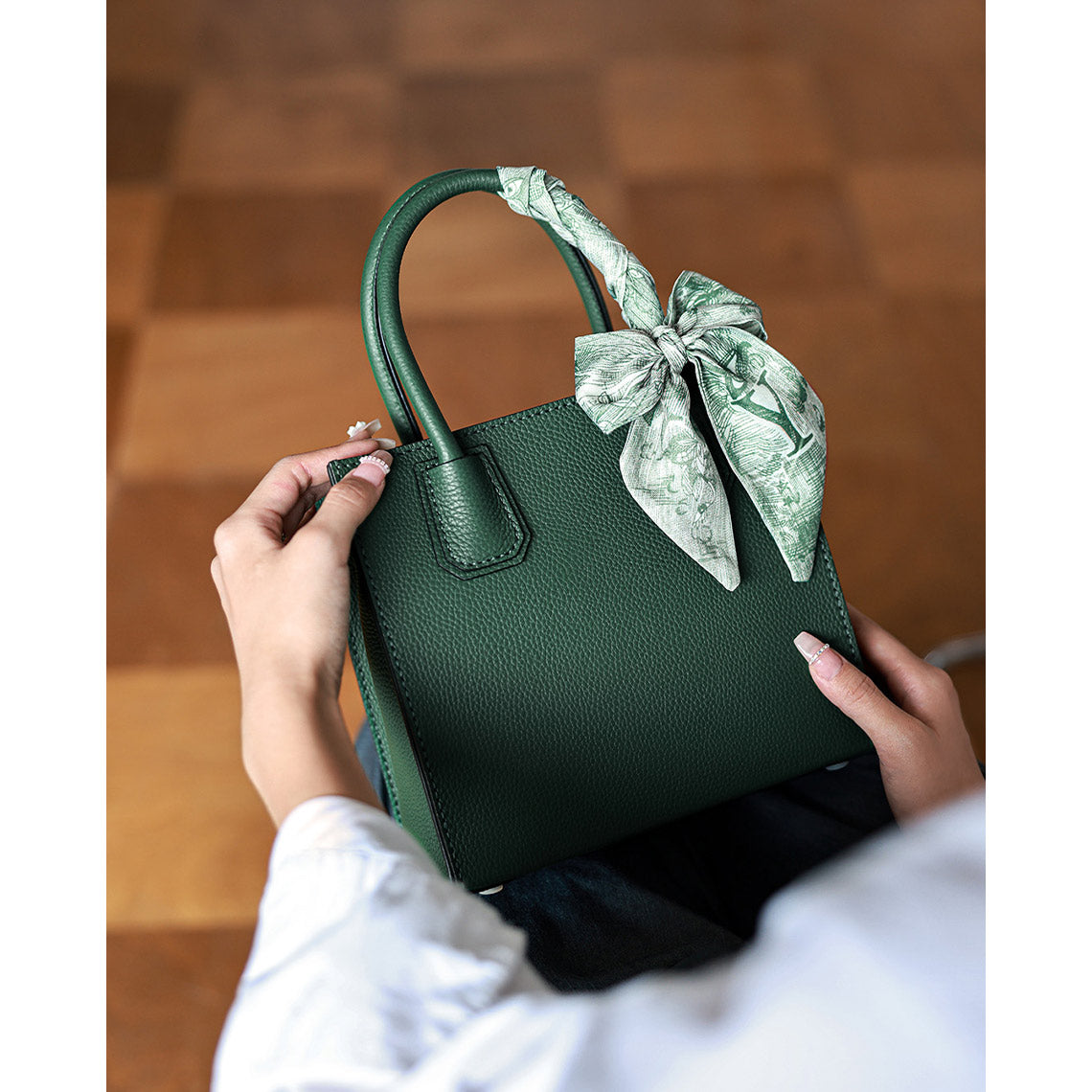 G8activist® Top Grain Leather Mini Tote Handbag DIY Kit - Image 6