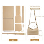 G8activist® Top Grain Leather Design Pillow Bag DIY Kit