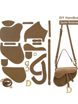 G8activist® Lady Leather Crossbody Saddle Bag DIY Kit | Price Drop at Checkout