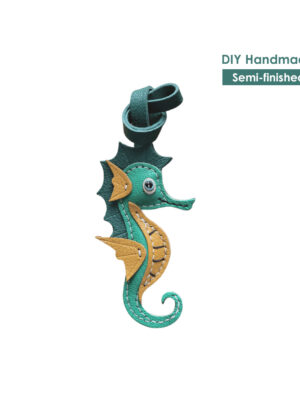 G8activist® Sheep Leather Sea Horse Bag Charm DIY Kit