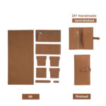 G8activist® Leather Slim Strap Bi-fold Bearn Wallet DIY Kit